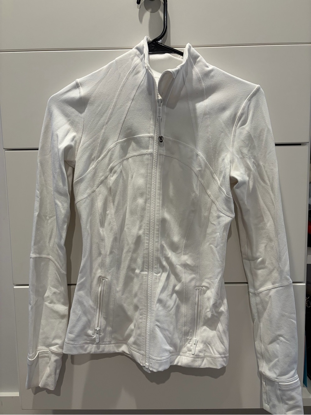 lululemon athletica White Full-Zip Define Jacket